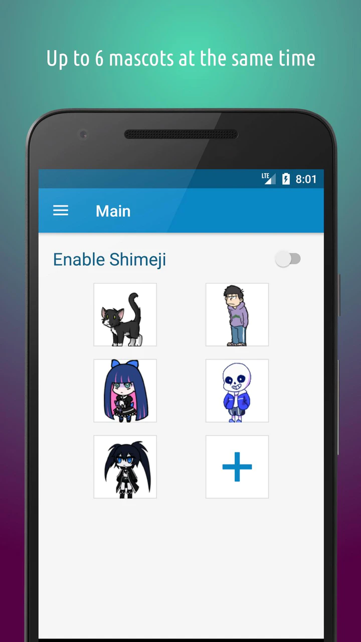 Скачать Shimeji APK v5.1 для Android