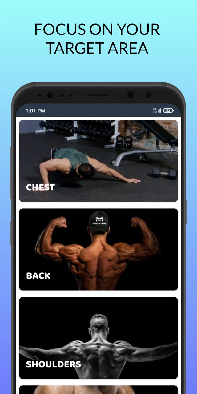 Download Gym Workout Offline Exercises MOD APK v1.1.0 for Android