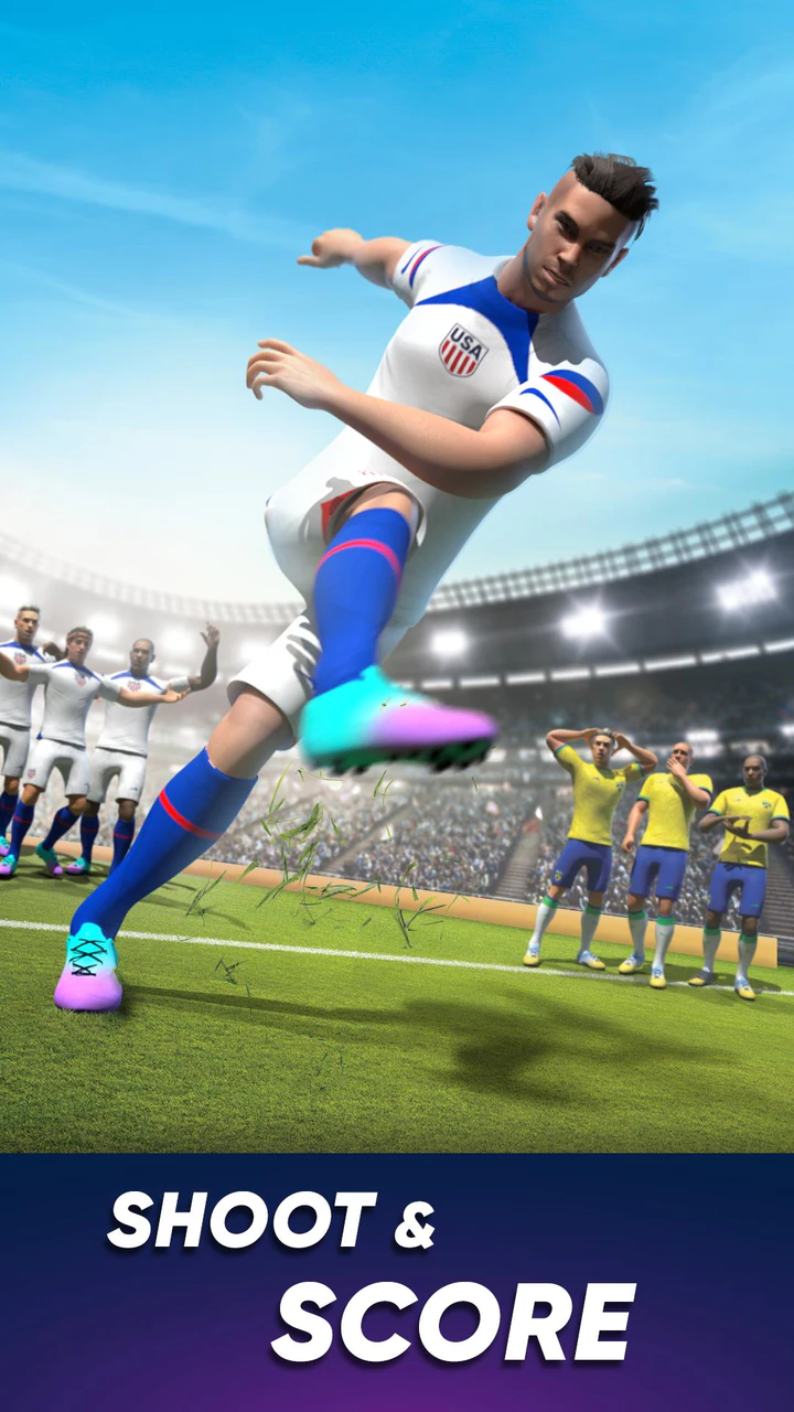 Скачать FOOTBALL Kicks - Футбол Strike APK v2.2.8 для Android