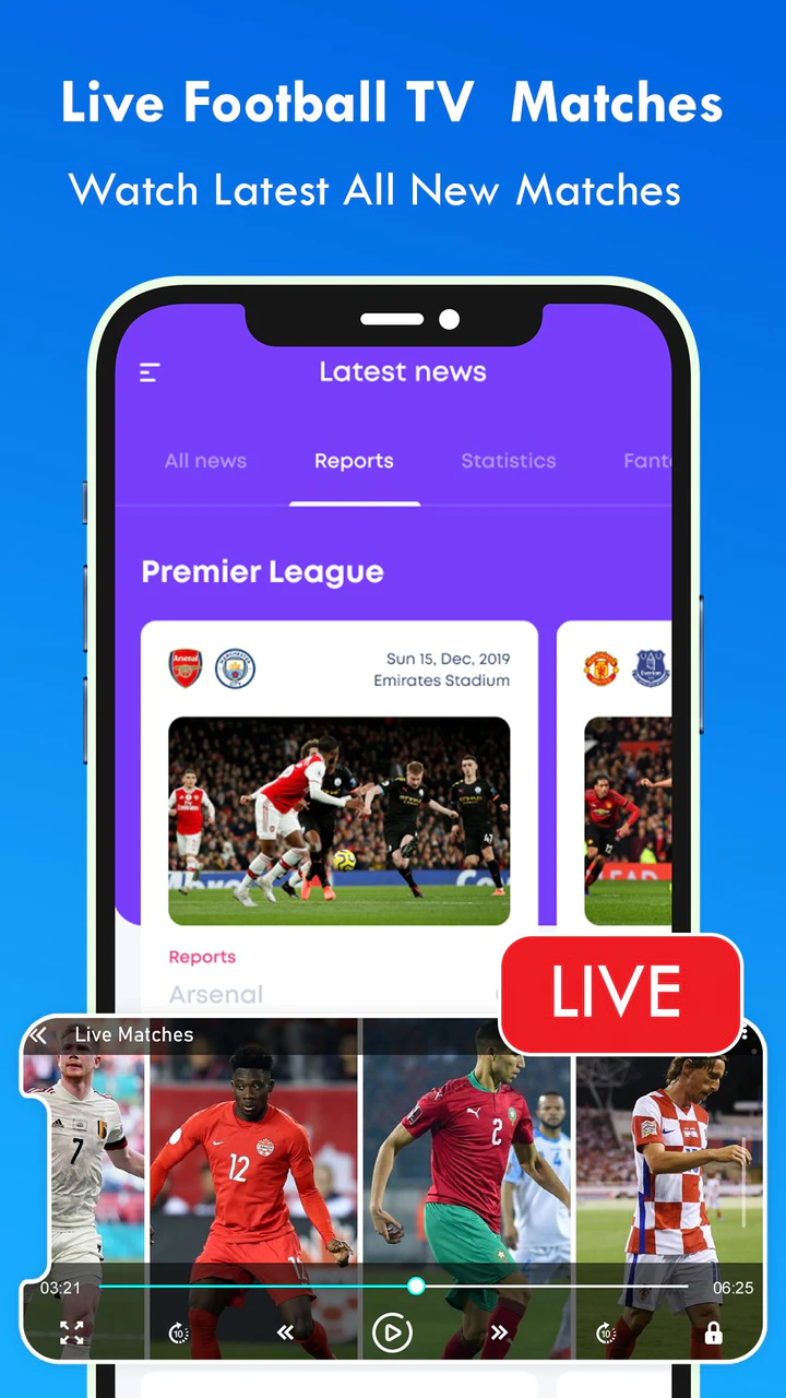 Live football tv 2019 hd streaming apk new arrivals