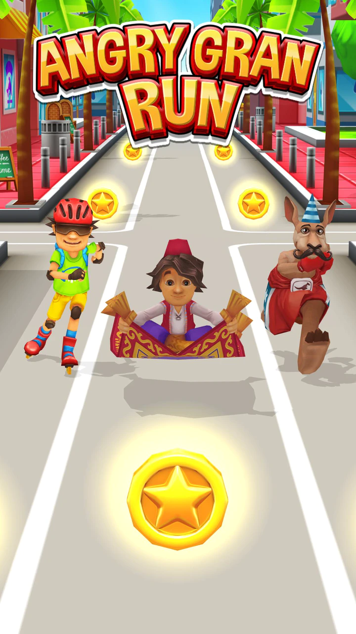 Скачать Angry Gran Run - Running Game APK v2.32.0 для Android