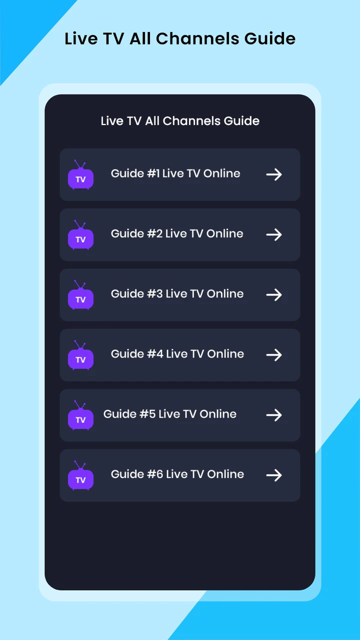 Online tv best sale apk mod