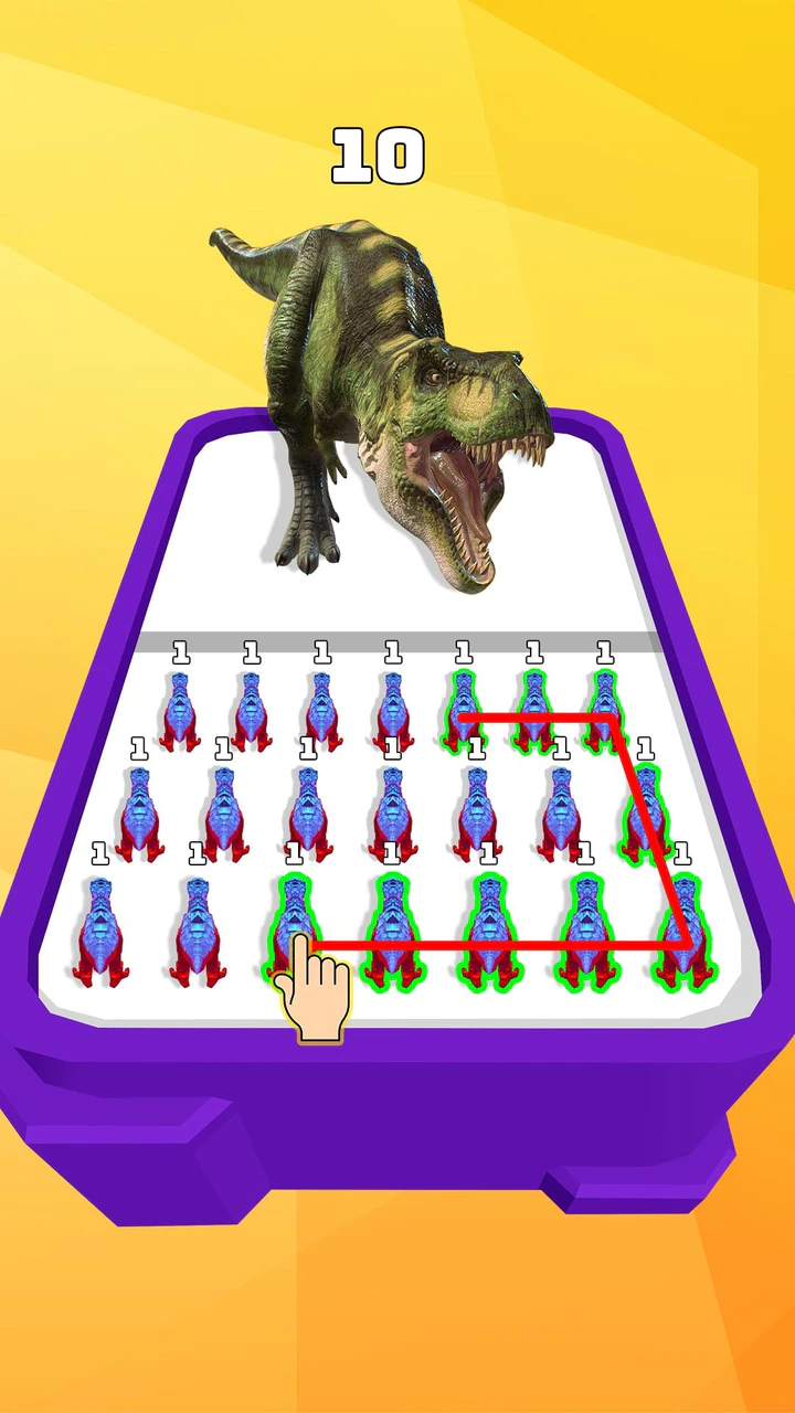 Скачать Merge Master: Dinosaurs Game MOD APK v1.2.8 для Android