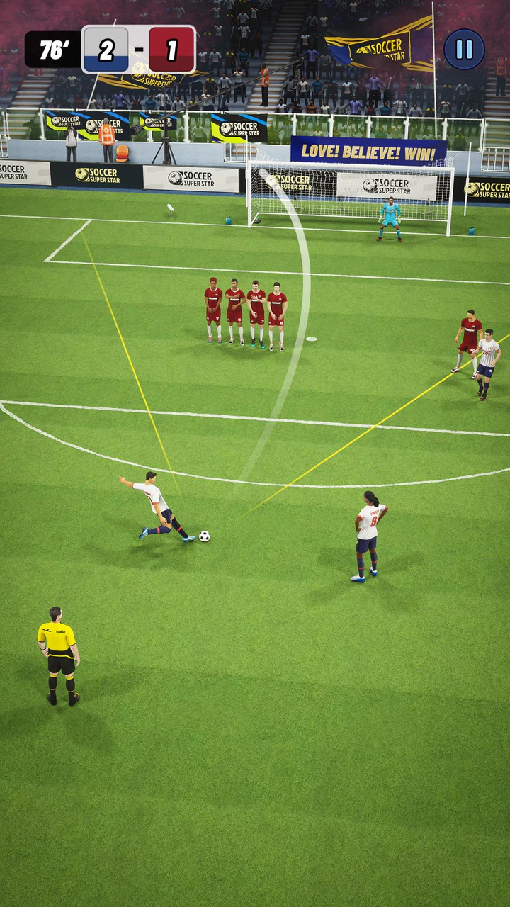 Скачать Soccer Super Star - футбол MOD APK v0.2.45 для Android