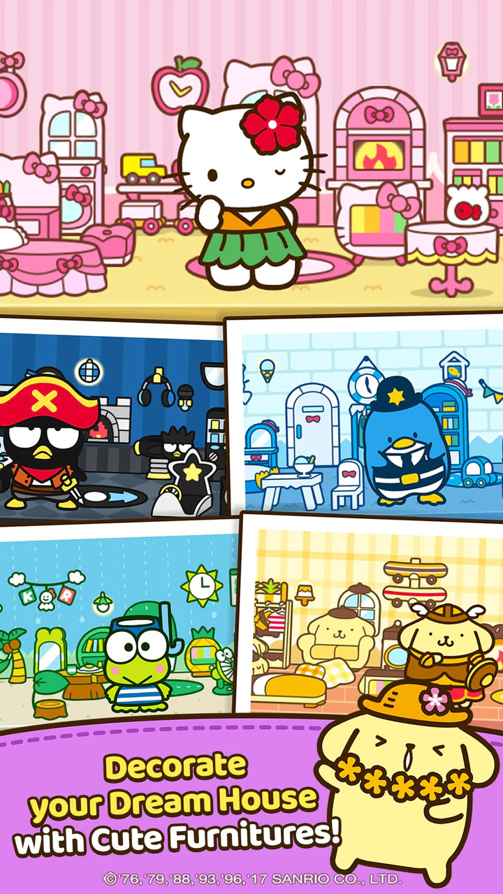 Скачать Hello Kitty Friends MOD APK v1.10.47 для Android