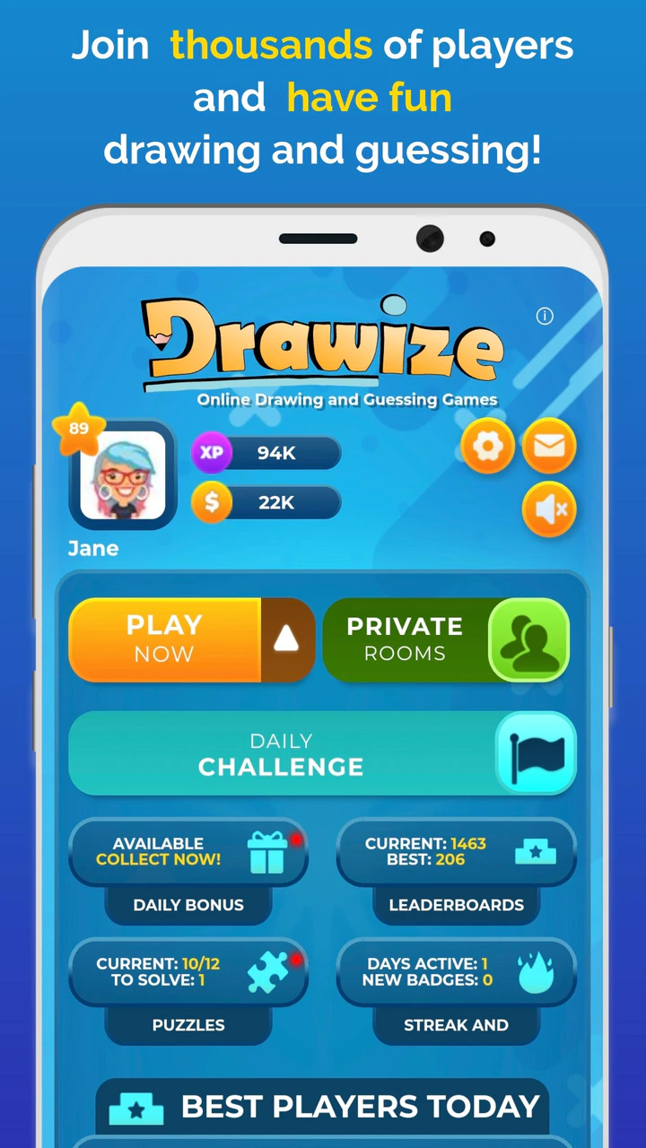 Скачать Drawize - Draw and Guess APK v3.4 для Android