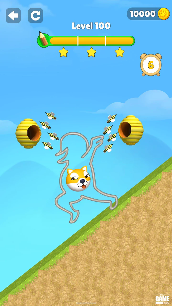 Скачать Doge vs Bee 3D: Draw to Save APK v1.31 для Android