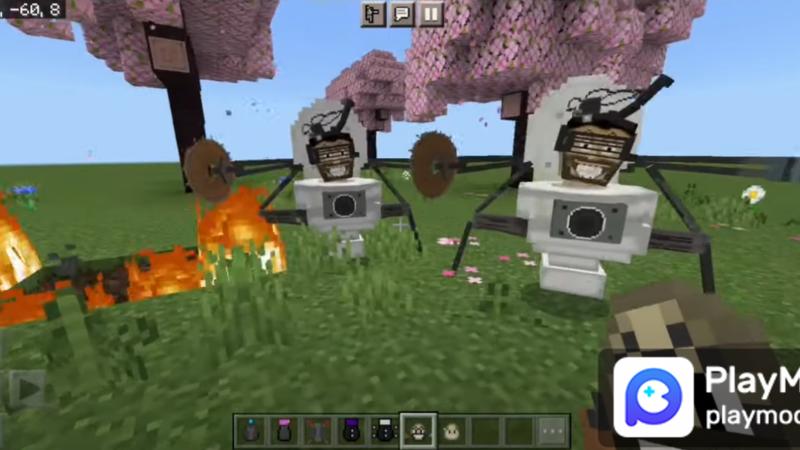 SKIBIDI Toilet Addon update in Minecraft pe. SKIBIDI Toilet Addon update in Minecraft v 20 2. SKIBIDI Toilet Addon update in Minecraft v 1 40. SKIBIDI Toilet Addon New update by telur man in Minecraft pe.